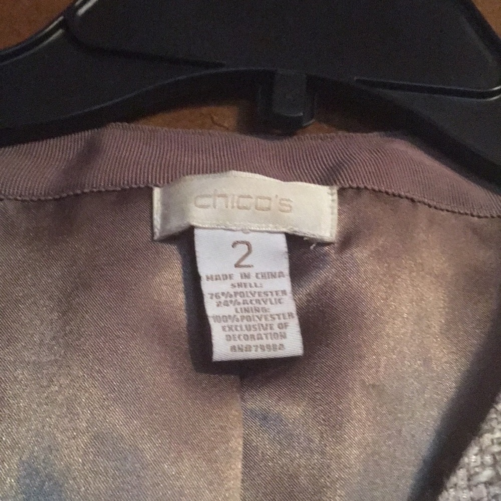 Chico’s tweed jacket. - Picture 4 of 5